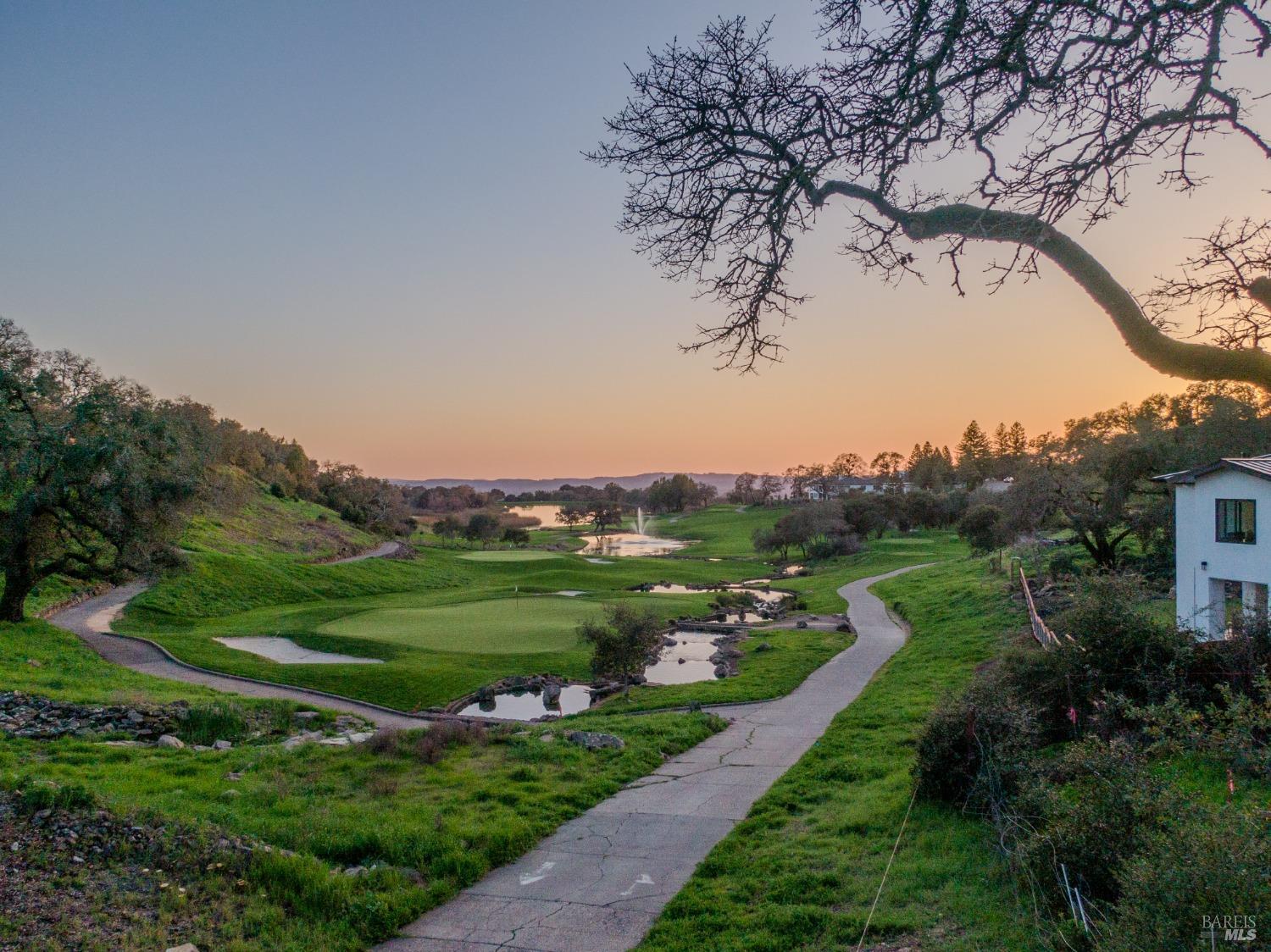 3703 Llyn Glaslyn Place Santa Rosa, CA 95403 - Photo 23 of 29 a view of a grassy field with trees