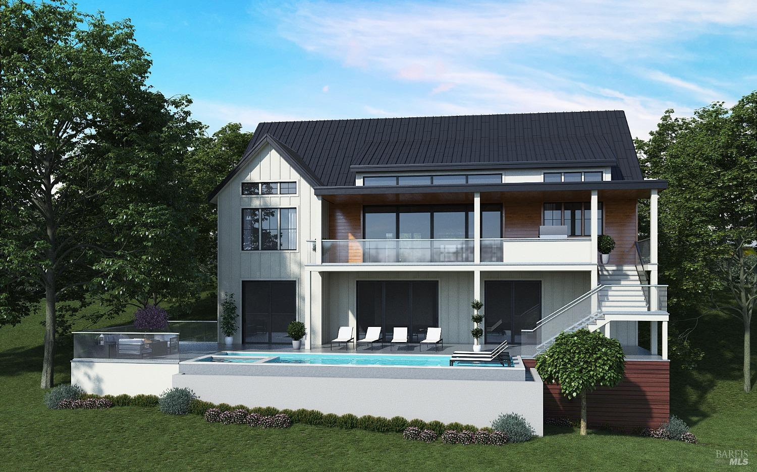 3703 Llyn Glaslyn Place Santa Rosa, CA 95403 - Photo 5 of 29 a front view of a house with a yard