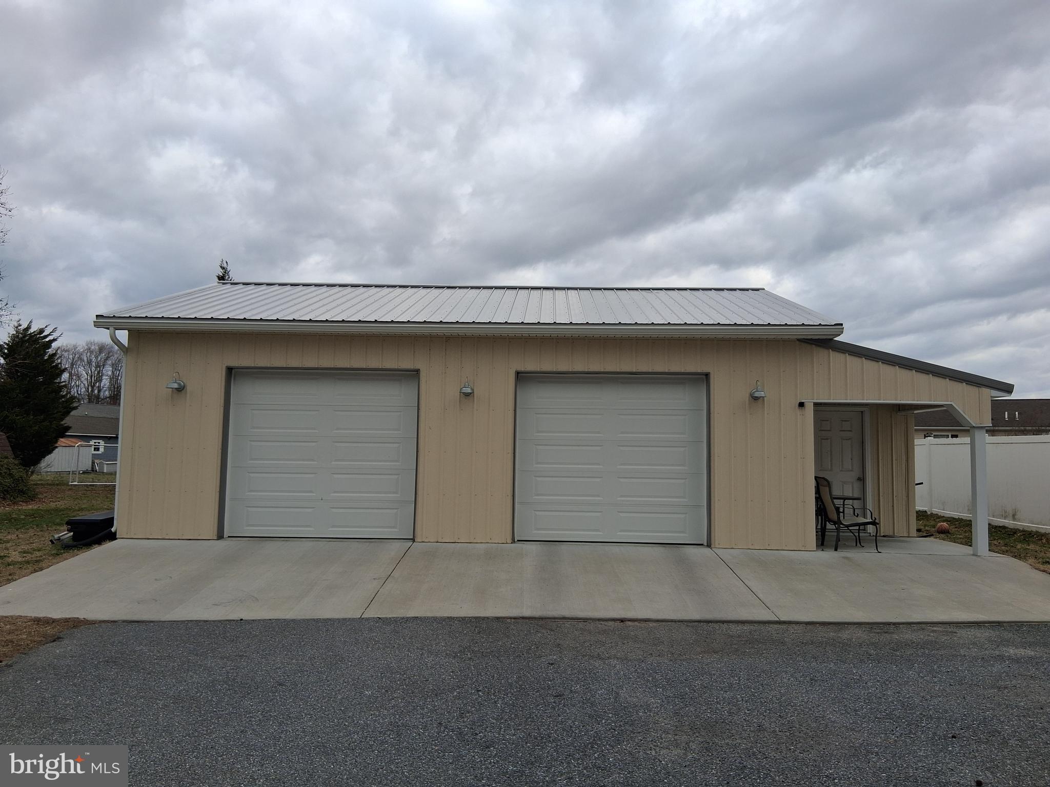10691 Rifle Range Road Bridgeville, DE 19933 - Photo 5 of 31 front of garage/pole bldg