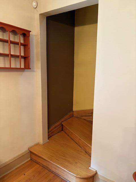 1726 Davis Avenue Whiting, IN 46394 - Photo 19 of 40 a bedroom with a bed and a door