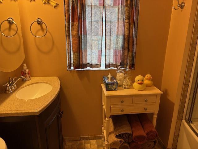 1726 Davis Avenue Whiting, IN 46394 - Photo 10 of 40 a bathroom with a sink and a mirror