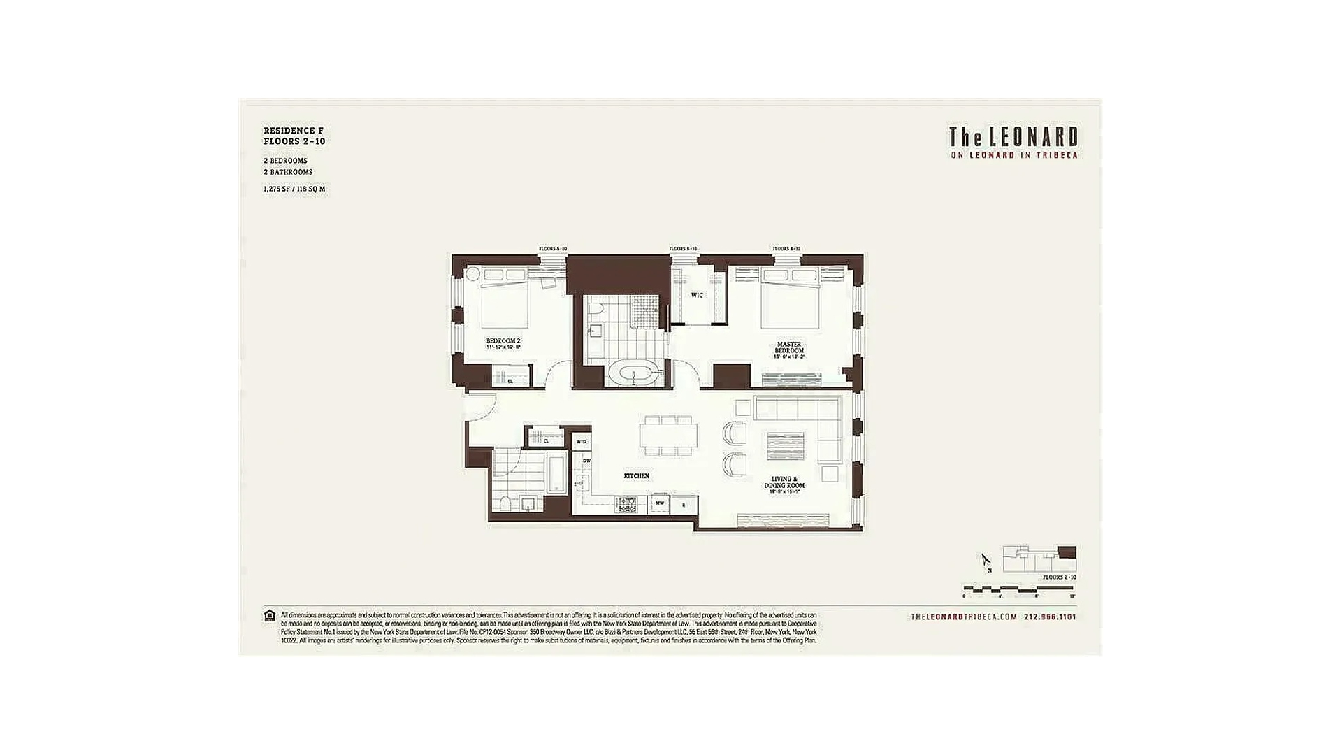 101 Leonard Street, Unit 5F Manhattan, NY 10013 - Photo 9 of 9