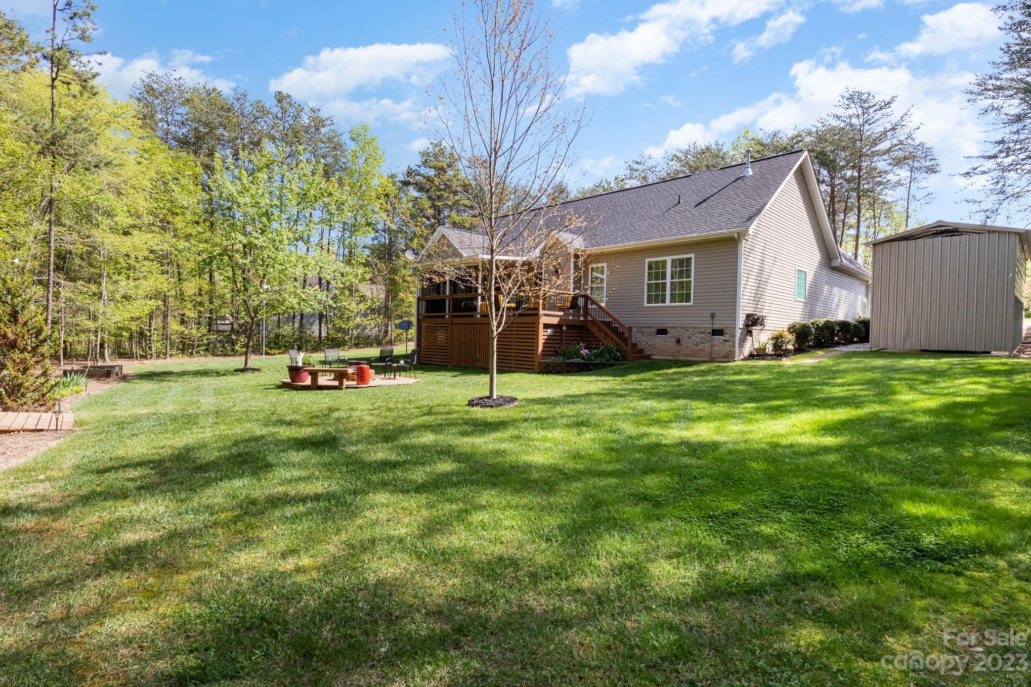 2255 South Paraham Road York, SC 29745 - Photo 28 of 33 a view of a house with backyard
