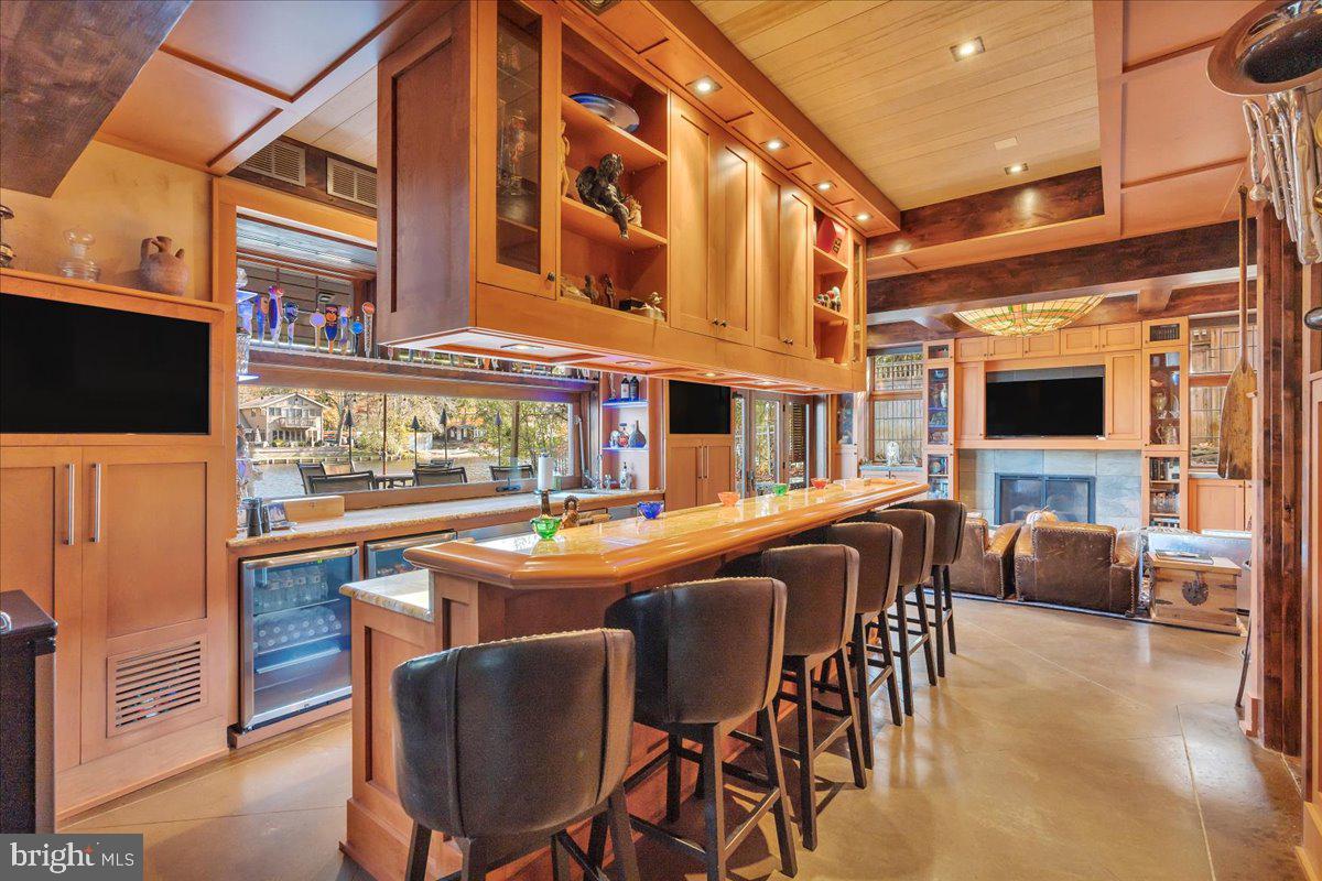 133 Stokes Road Medford Lakes, NJ 08055 - Photo 26 of 57 Lower Level Bar Area w/ multiple TV's