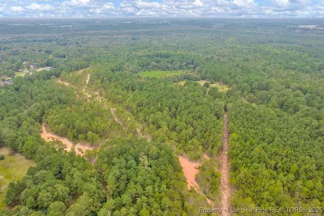 a view of lake with green space