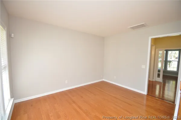 a view of empty room