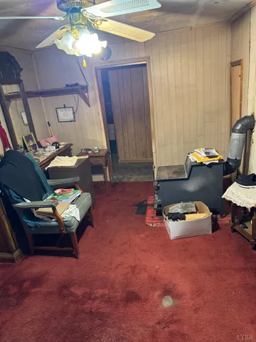 a view of a room with window