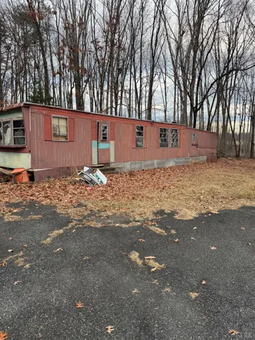 a backyard of a house