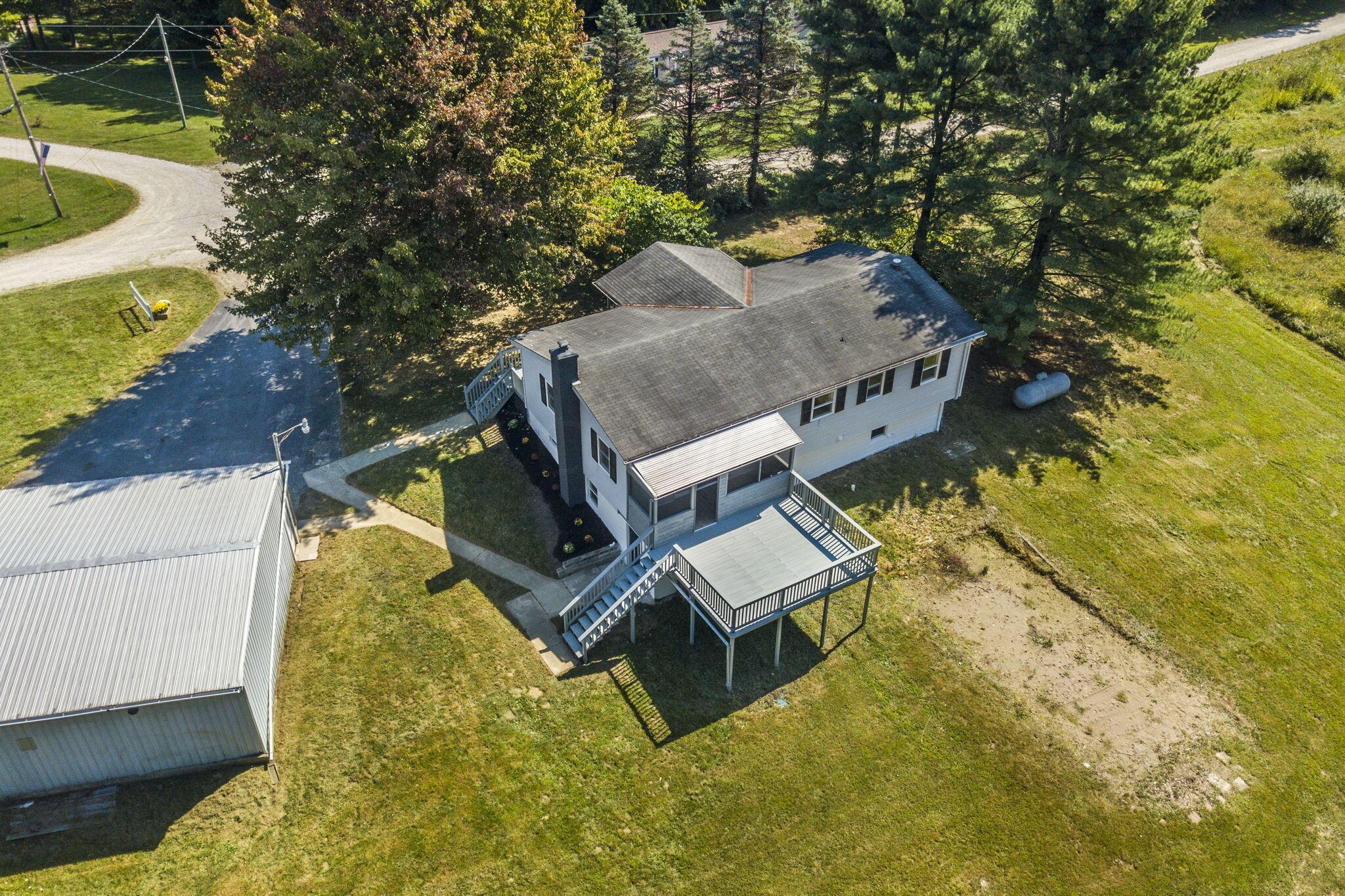 22195 Cliff Road Rockbridge, OH 43149 - Photo 50 of 66 Aerial View - 22195 Cliff Road, Rockbridge, OH 43149