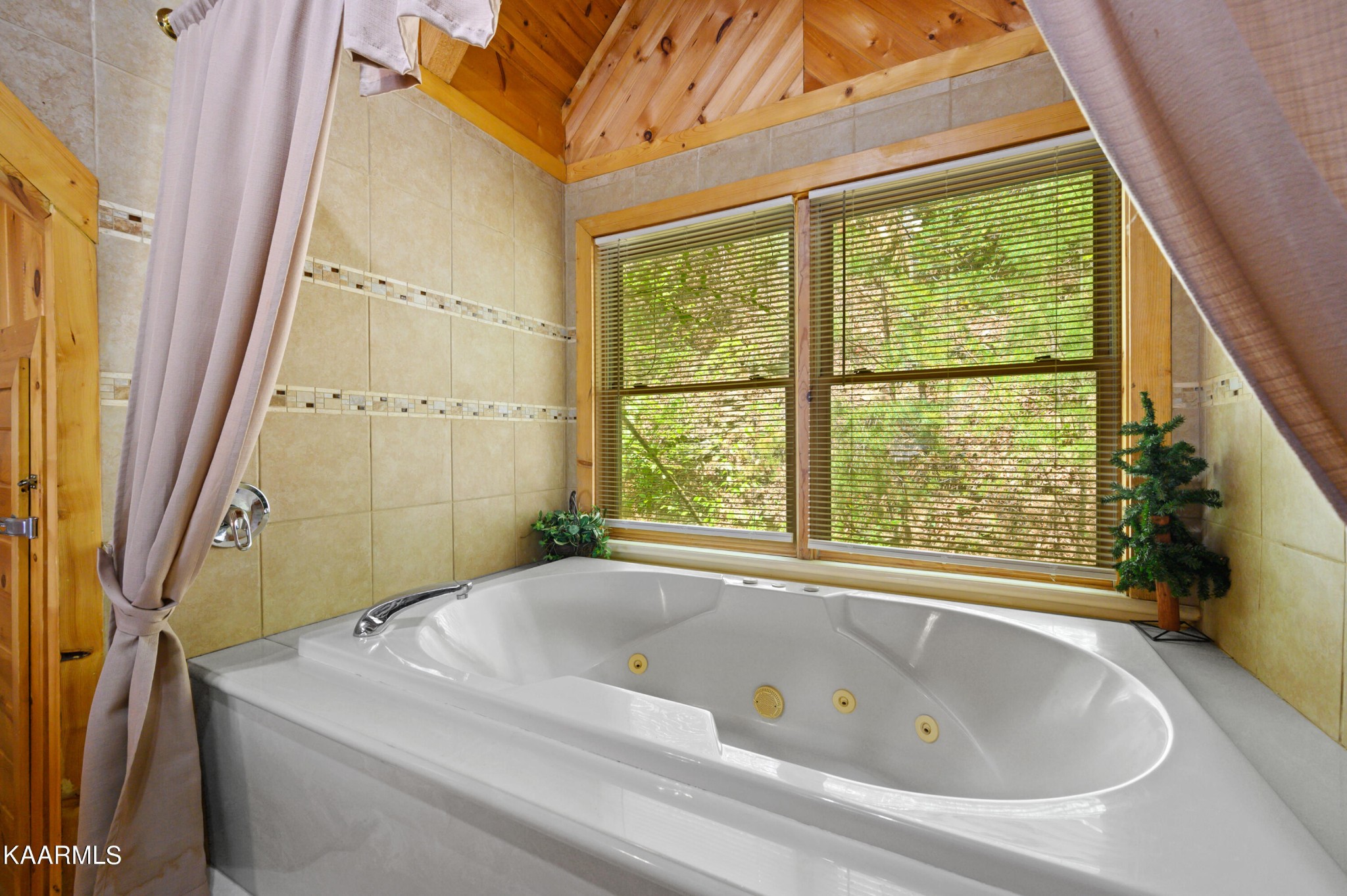 3138 North Clear Fork Road Sevierville, TN 37862 - Photo 27 of 35 a white bath tub sitting in a bathroom next to a window