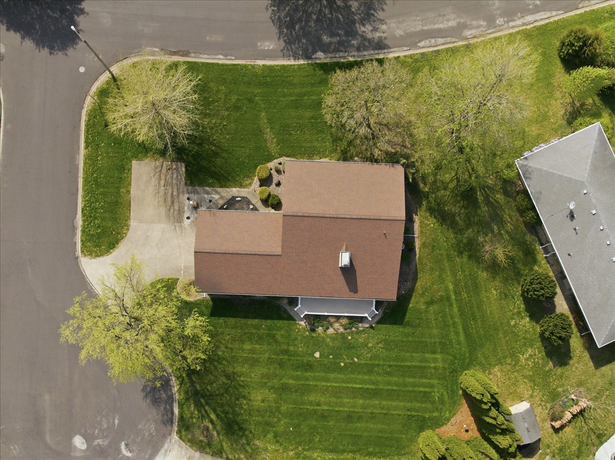 504 South School Street Minier, IL 61759 - Photo 39 of 46 a aerial view of a house with a yard