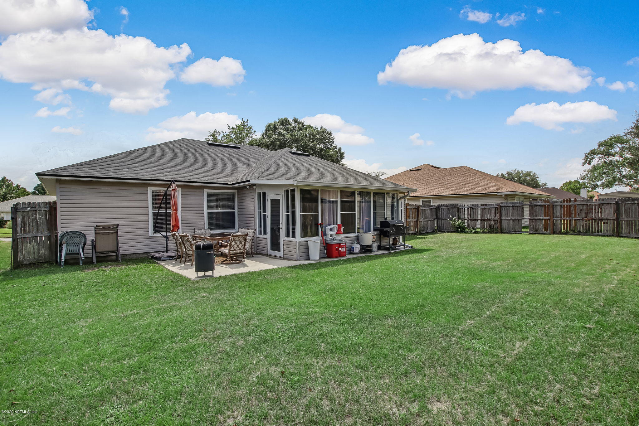 2499 Paris Mill Road Jacksonville, FL 32221 - Photo 49 of 60 a front view of a house with garden and porch