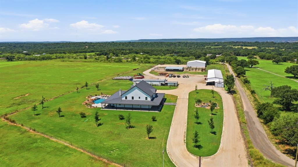 1670 North Bosley Road Santo, TX 76472 - Photo 36 of 40 AERIAL VIEW