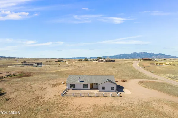 a house view with ocean view