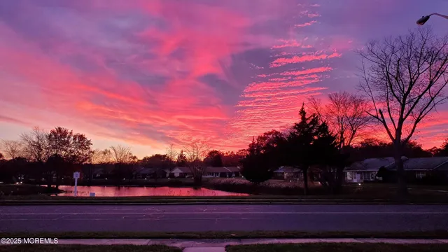 a view of street with trees