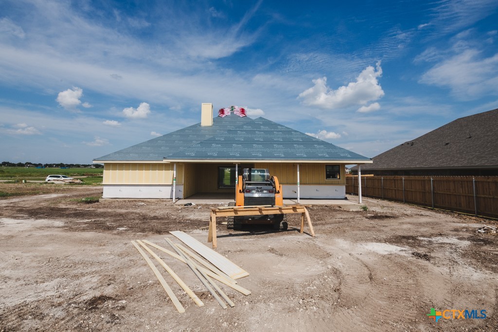 1313 Red Rock Road Lorena, TX 76655 - Photo 12 of 13 a view of a house with a patio