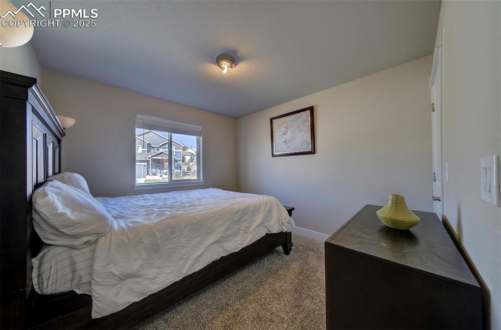 5489 Makalu Drive Colorado Springs, CO 80924 - Photo 10 of 47 a bedroom with a bed and a window