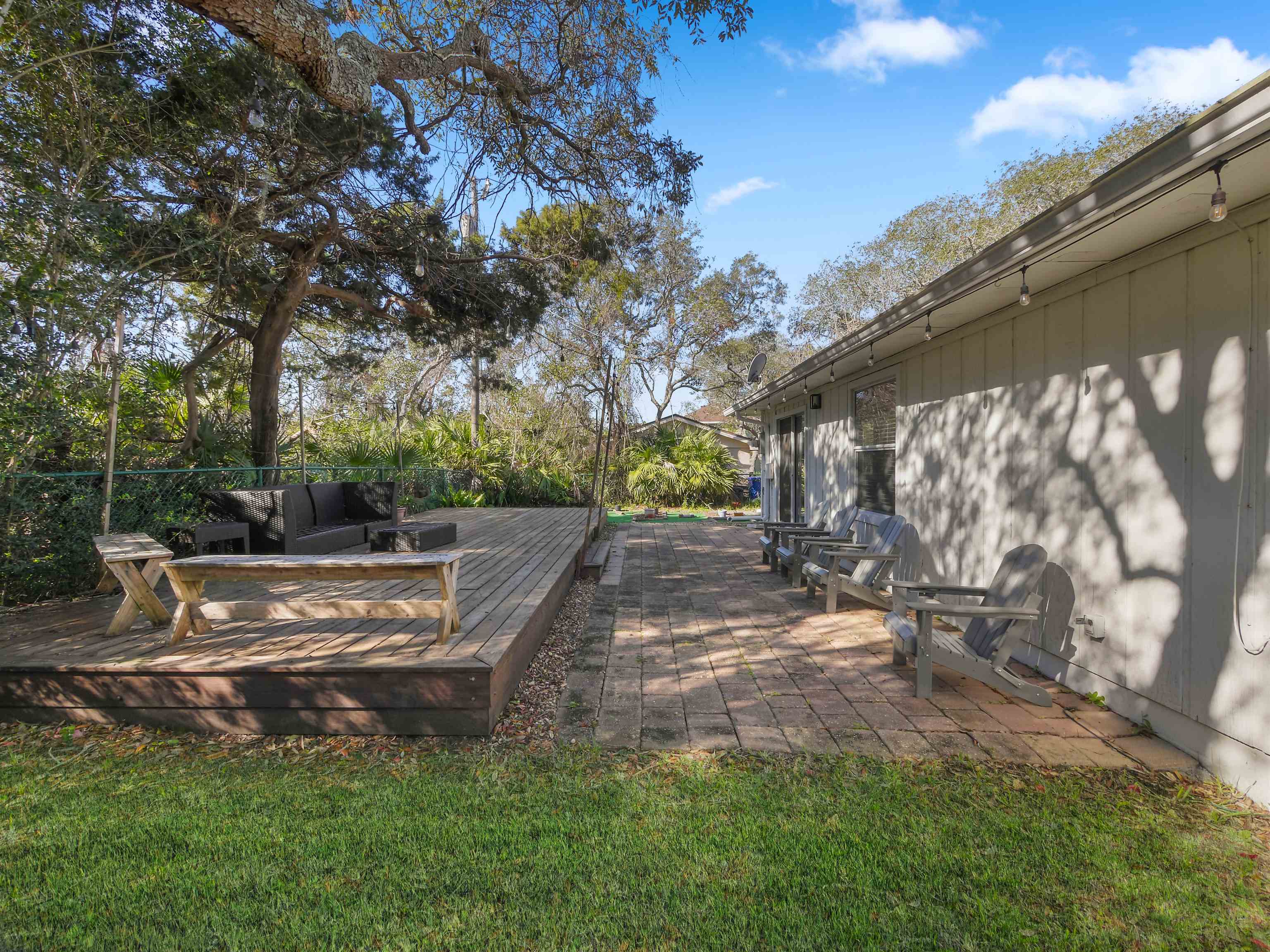 241 Tropic Way St. Augustine, FL 32080 - Photo 29 of 32 a view of yard with patio