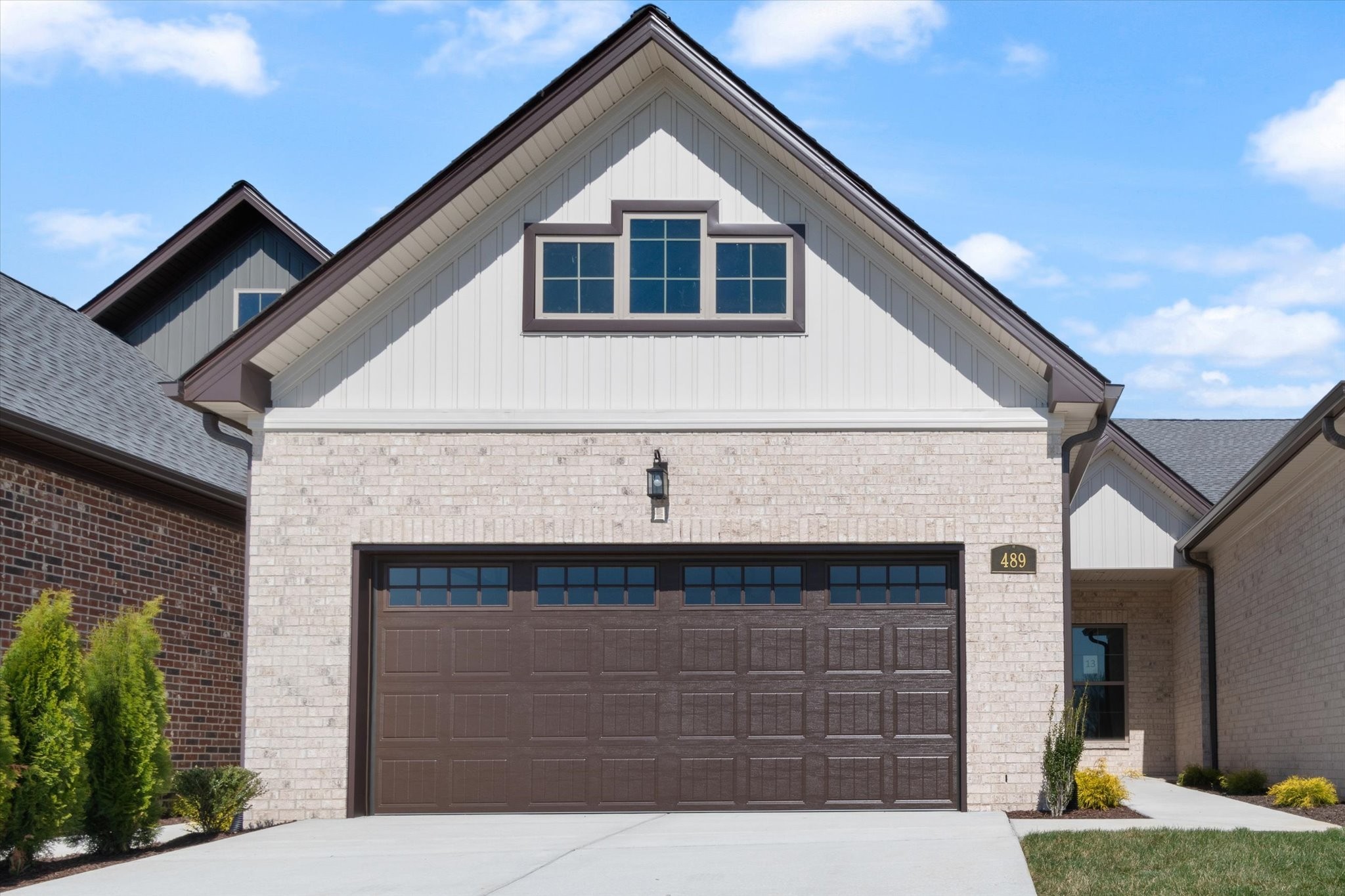 489 West Foxrun Springfield, TN 37172 - Photo 1 of 20 a front view of a house with garage