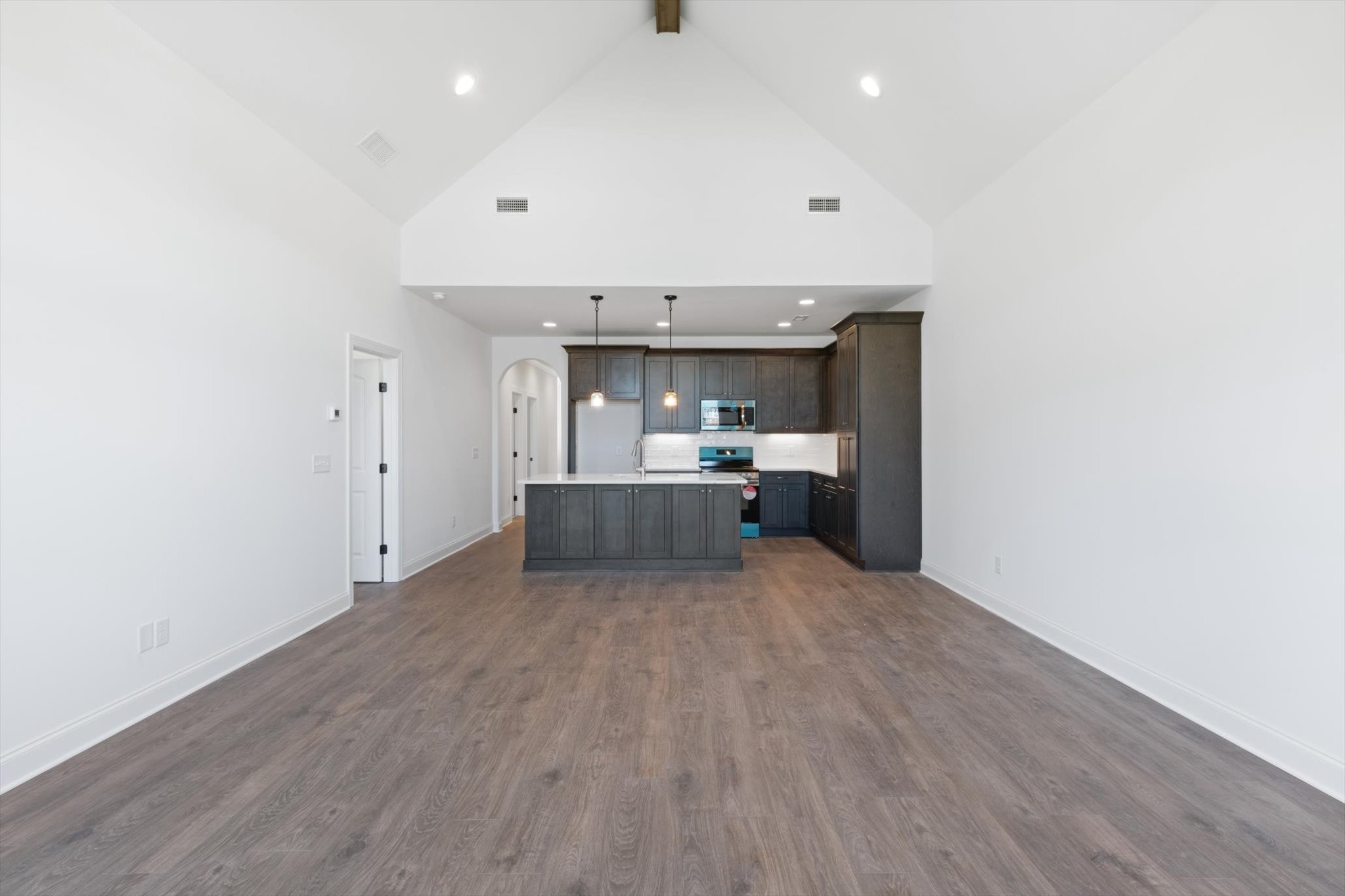 489 West Foxrun Springfield, TN 37172 - Photo 5 of 20 a view of kitchen with wooden floor