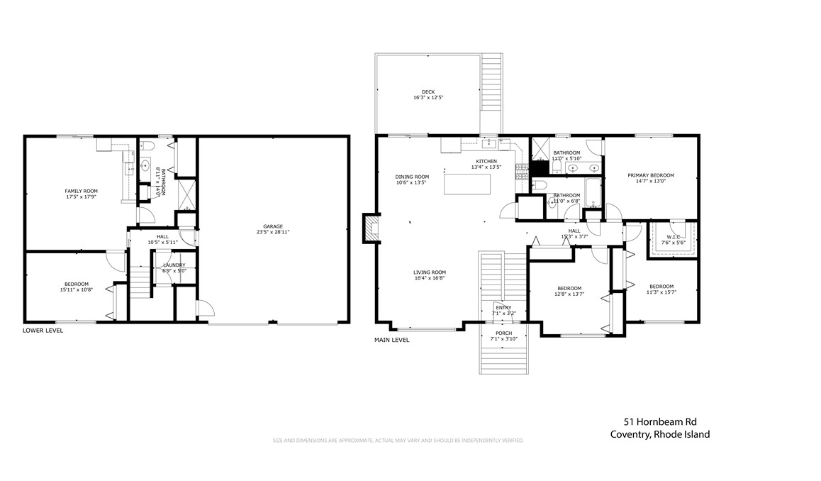 51 Hornbeam Road Coventry, RI 02816 - Photo 42 of 42 Floor Plan