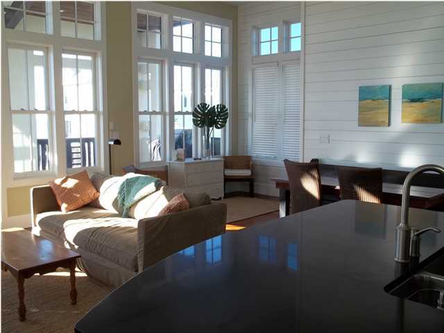 263 Winston Lane Inlet Beach, FL 32461 - Photo 4 of 21 a living room with furniture and a floor to ceiling windows