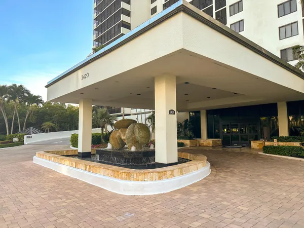 a bathroom with a mirror