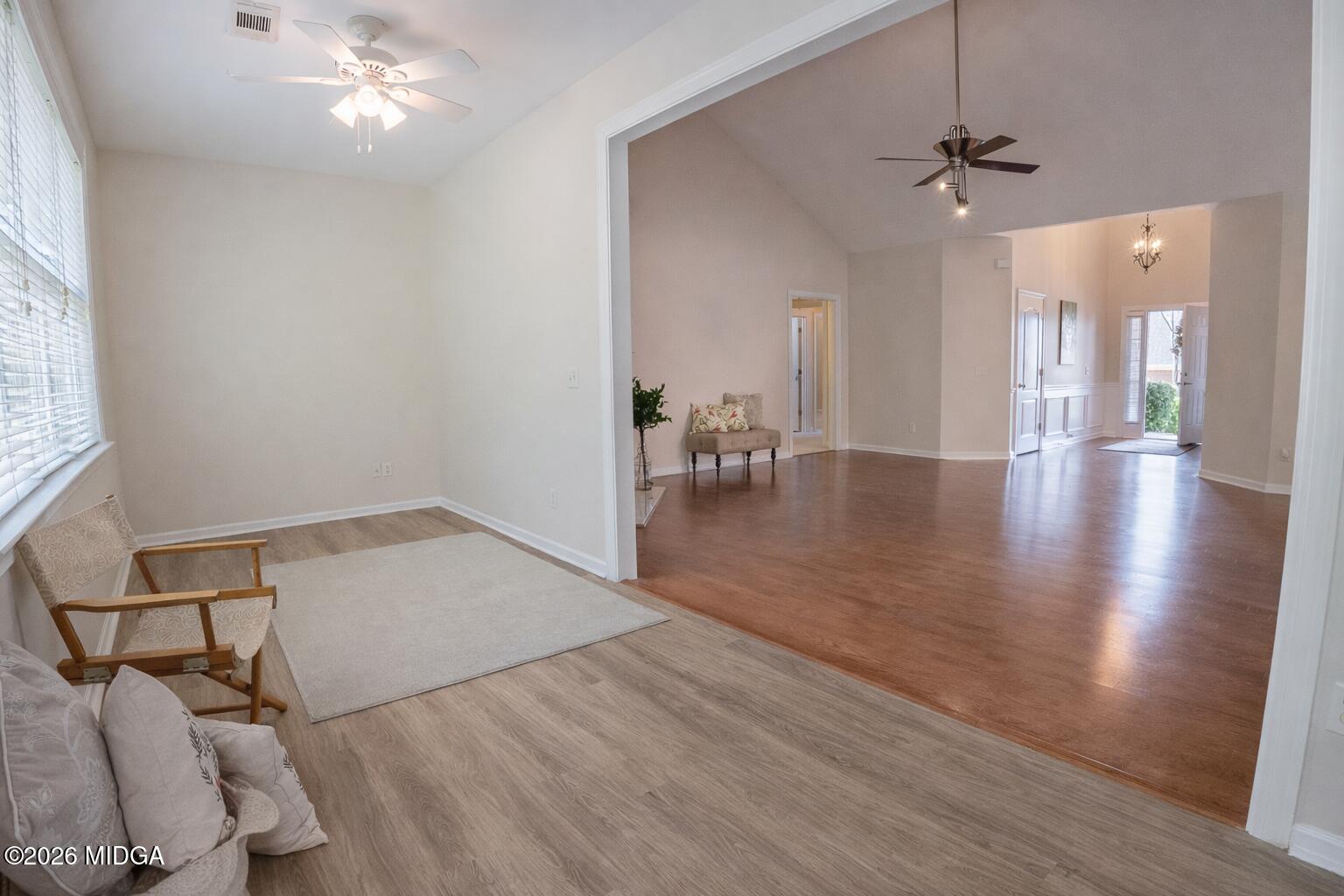 339 Fairways Drive Macon, GA 31220 - Photo 16 of 37 a view of livingroom with furniture and wooden floor
