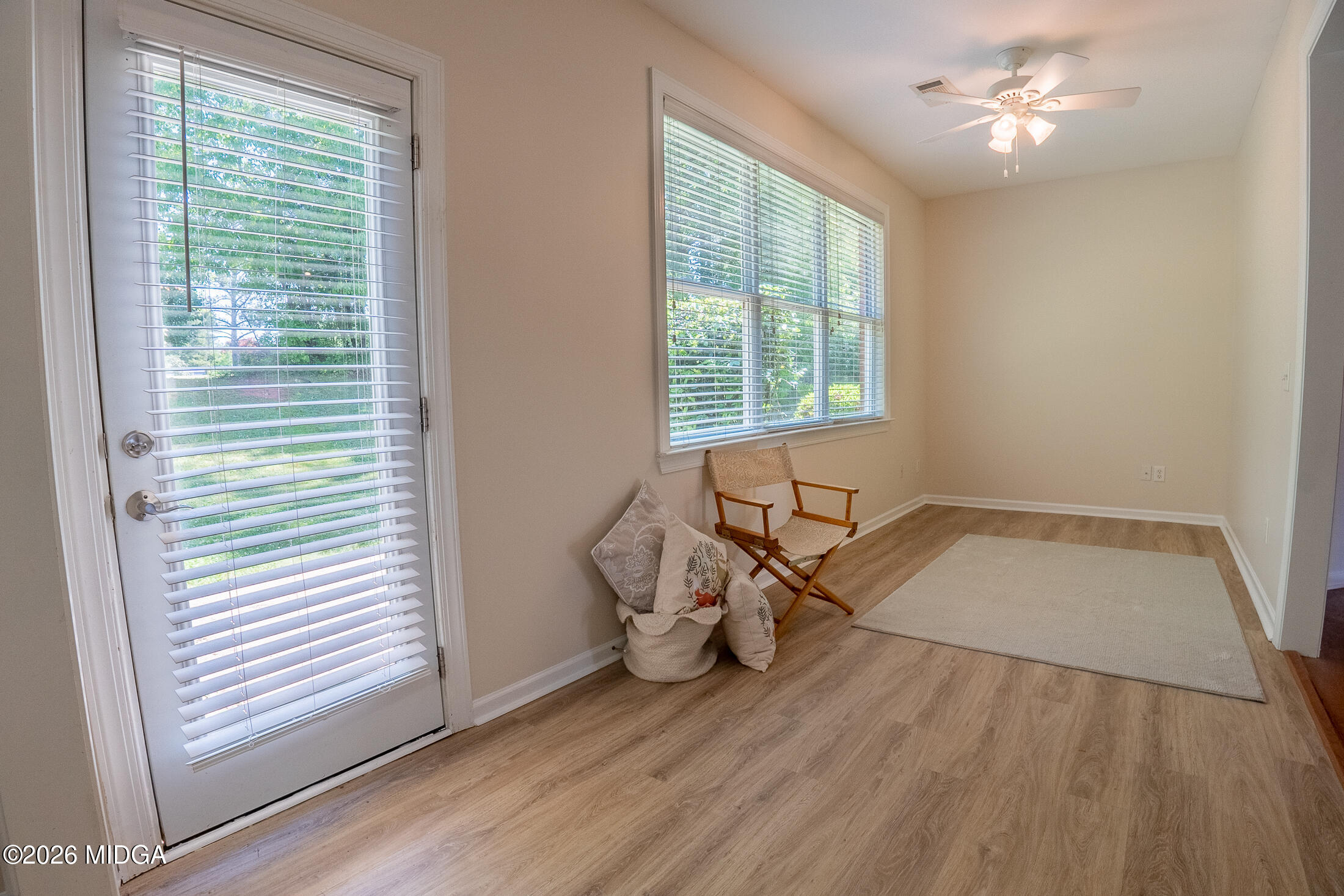 339 Fairways Drive Macon, GA 31220 - Photo 17 of 37 a view of a room with wooden floor and a window