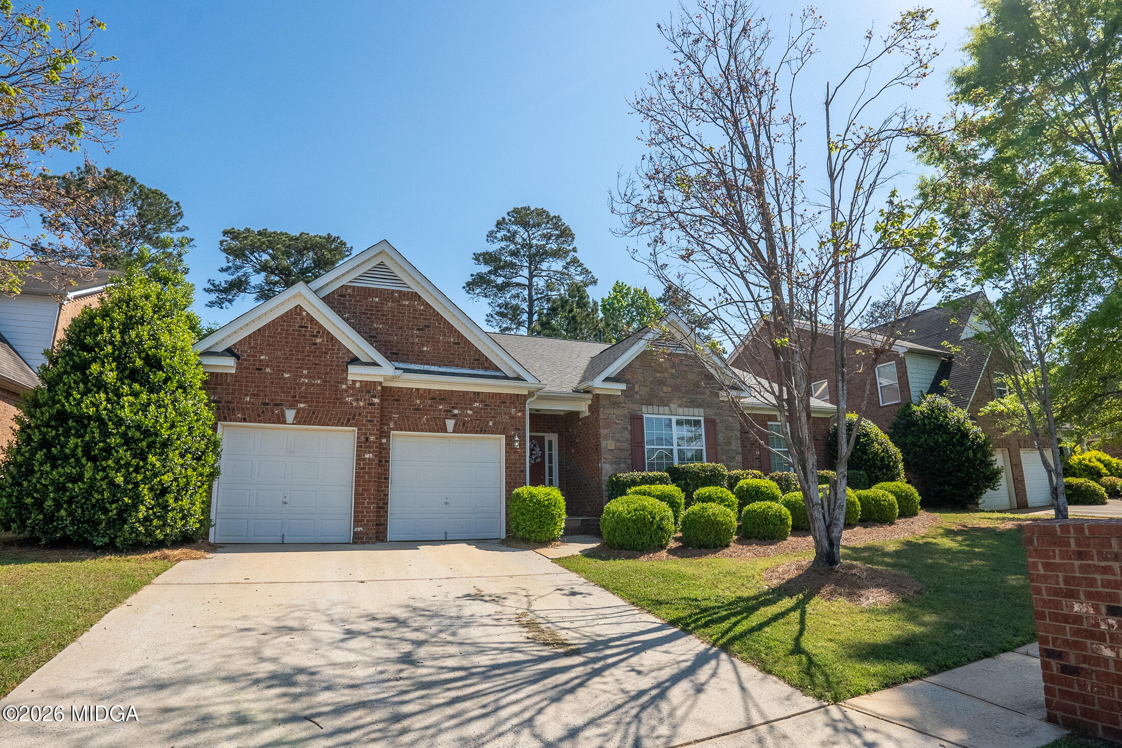 339 Fairways Drive Macon, GA 31220 - Photo 37 of 37 a front view of a house with garden