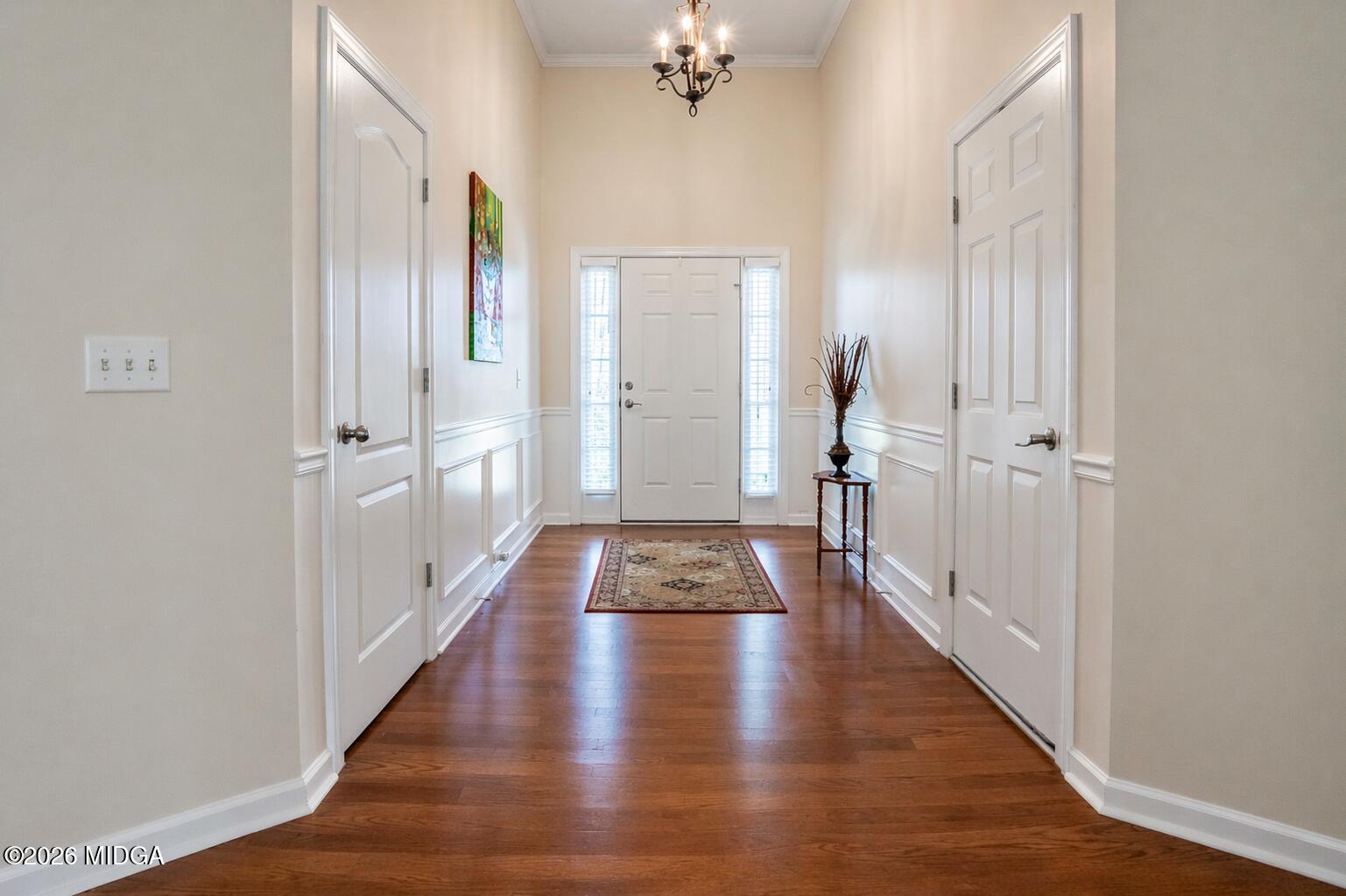 339 Fairways Drive Macon, GA 31220 - Photo 6 of 37 a view of an entryway with wooden floor