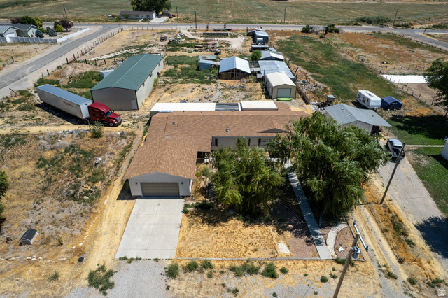 445 South Main Street Fayette, UT 84630 - Photo 16 of 45 Aerial view of property and surrounding area featuring rural landscape