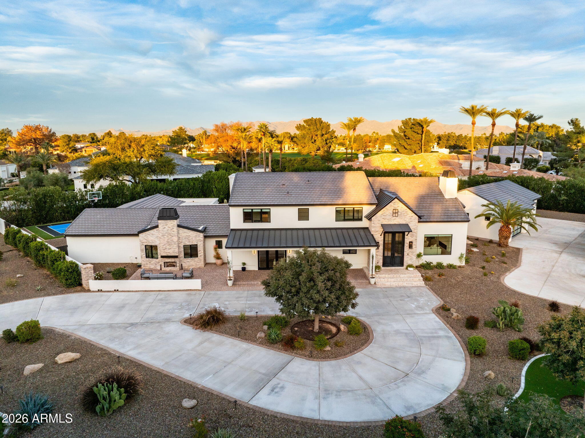 8625 Morning Glory Road Paradise Valley, AZ 85253 - Photo 1 of 52 an aerial view of a house