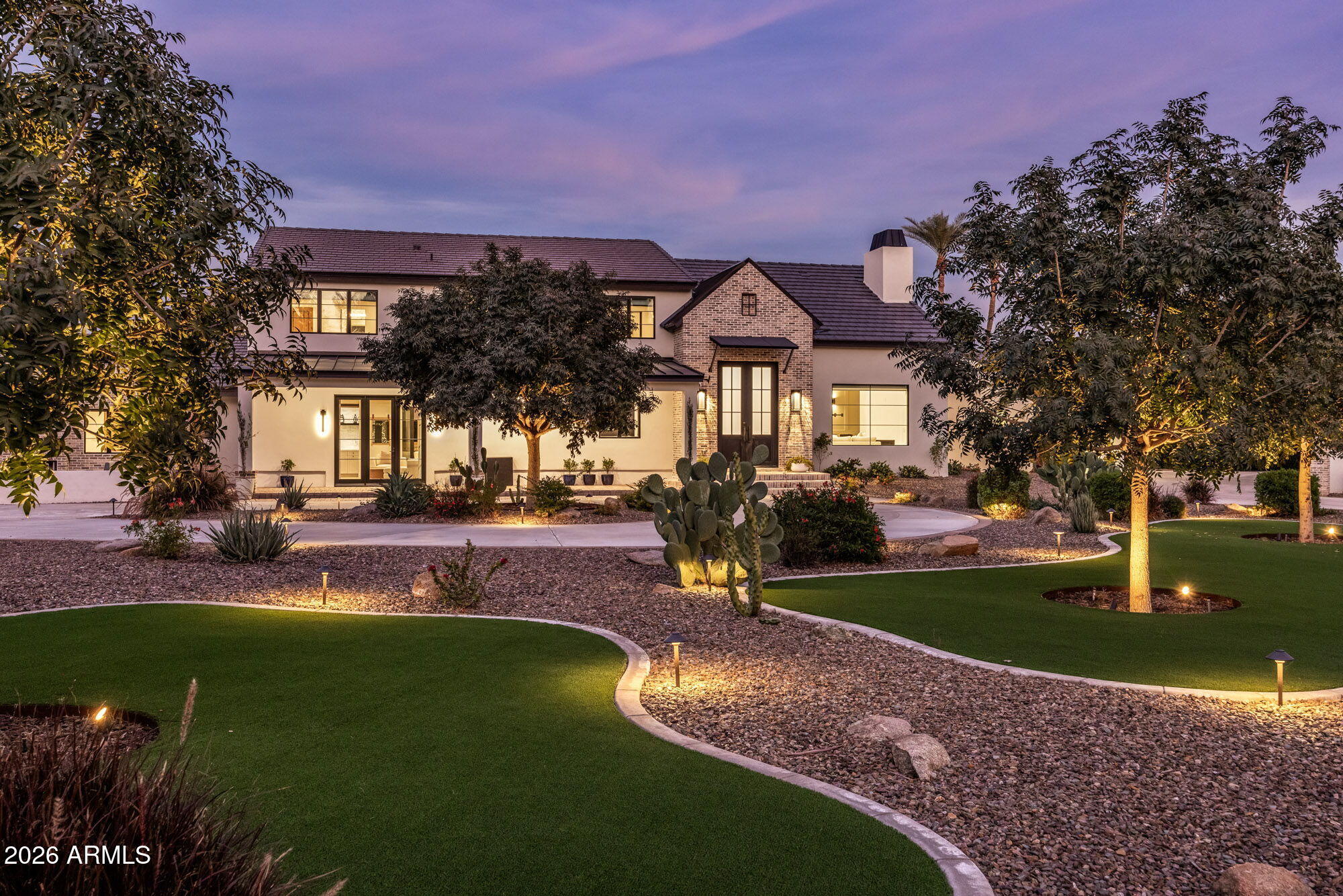 8625 Morning Glory Road Paradise Valley, AZ 85253 - Photo 5 of 52 a view of a house with a big yard