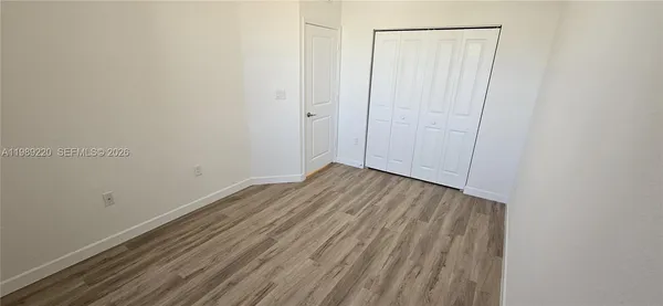 a view of wooden floor in a room