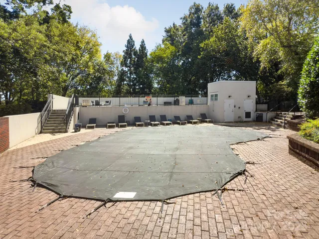 a view of outdoor space and seating area