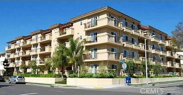 a front view of a building