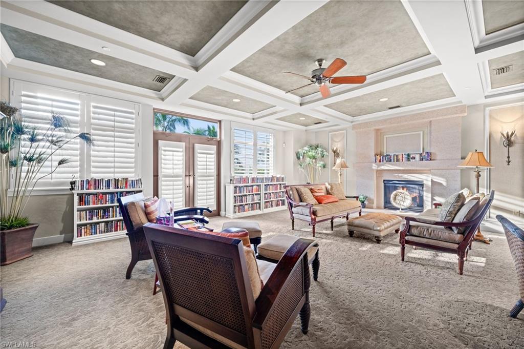 14380 Riva Del Lago Drive, Unit 802 Fort Myers, FL 33907 - Photo 41 of 49 a living room with furniture and a large window