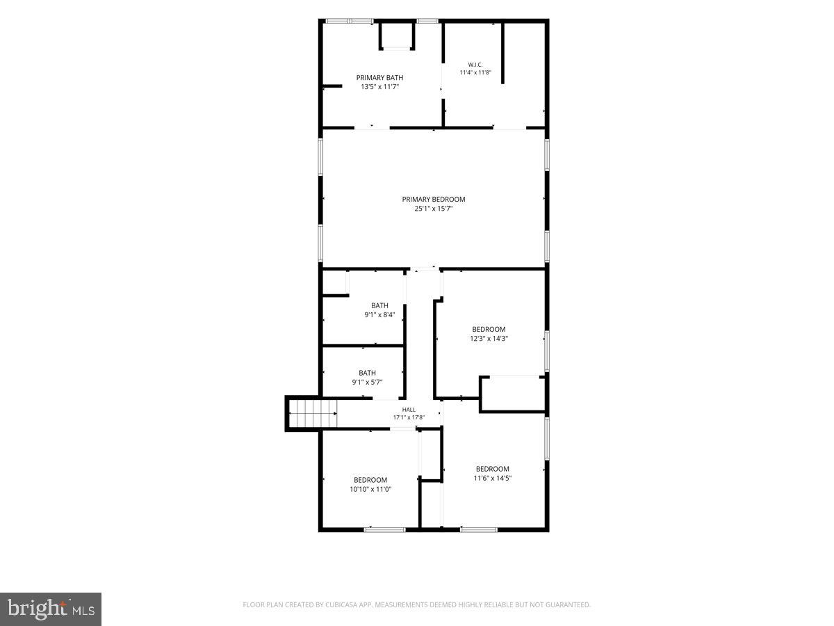 16818 Sterling Road Williamsport, MD 21795 - Photo 46 of 48 Upper level floor plan