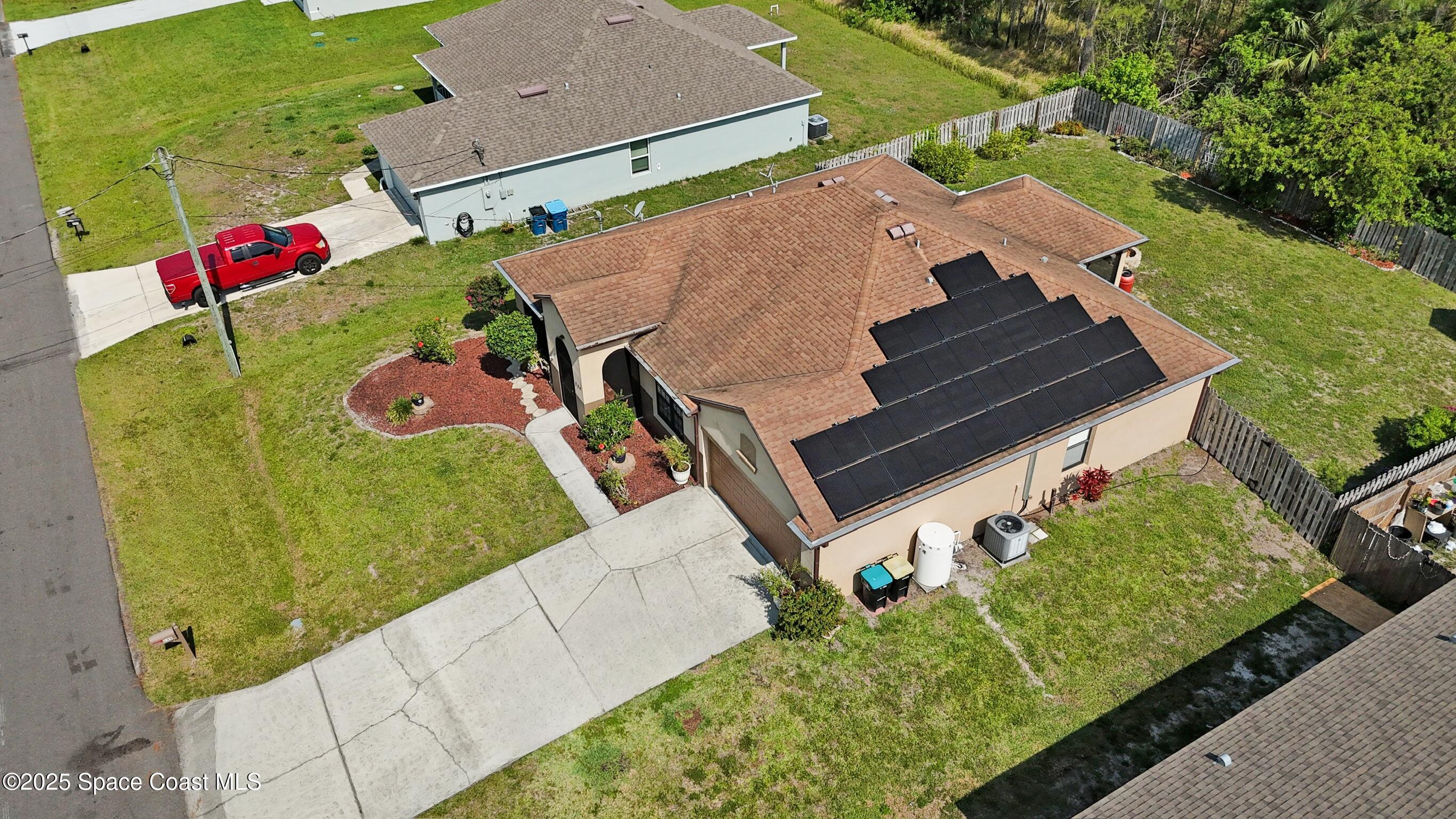 249 Franzing Street Palm Bay, FL 32908 - Photo 33 of 38 an aerial view of a house
