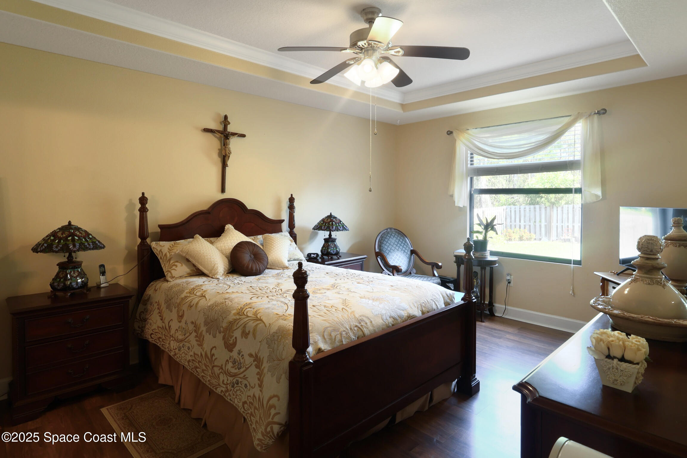 249 Franzing Street Palm Bay, FL 32908 - Photo 10 of 38 a bedroom with bed and window