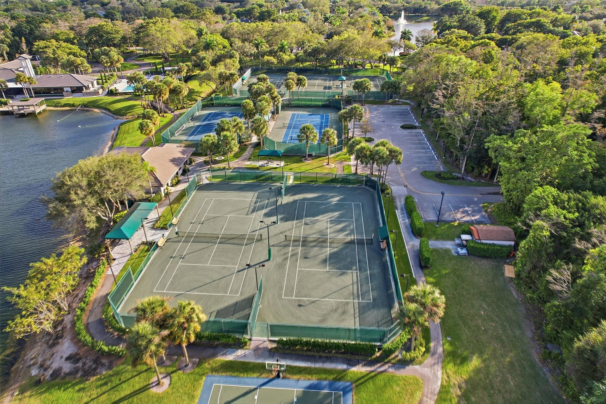 7720 West Upper Ridge Drive Parkland, FL 33067 - Photo 83 of 85 Tennis courts