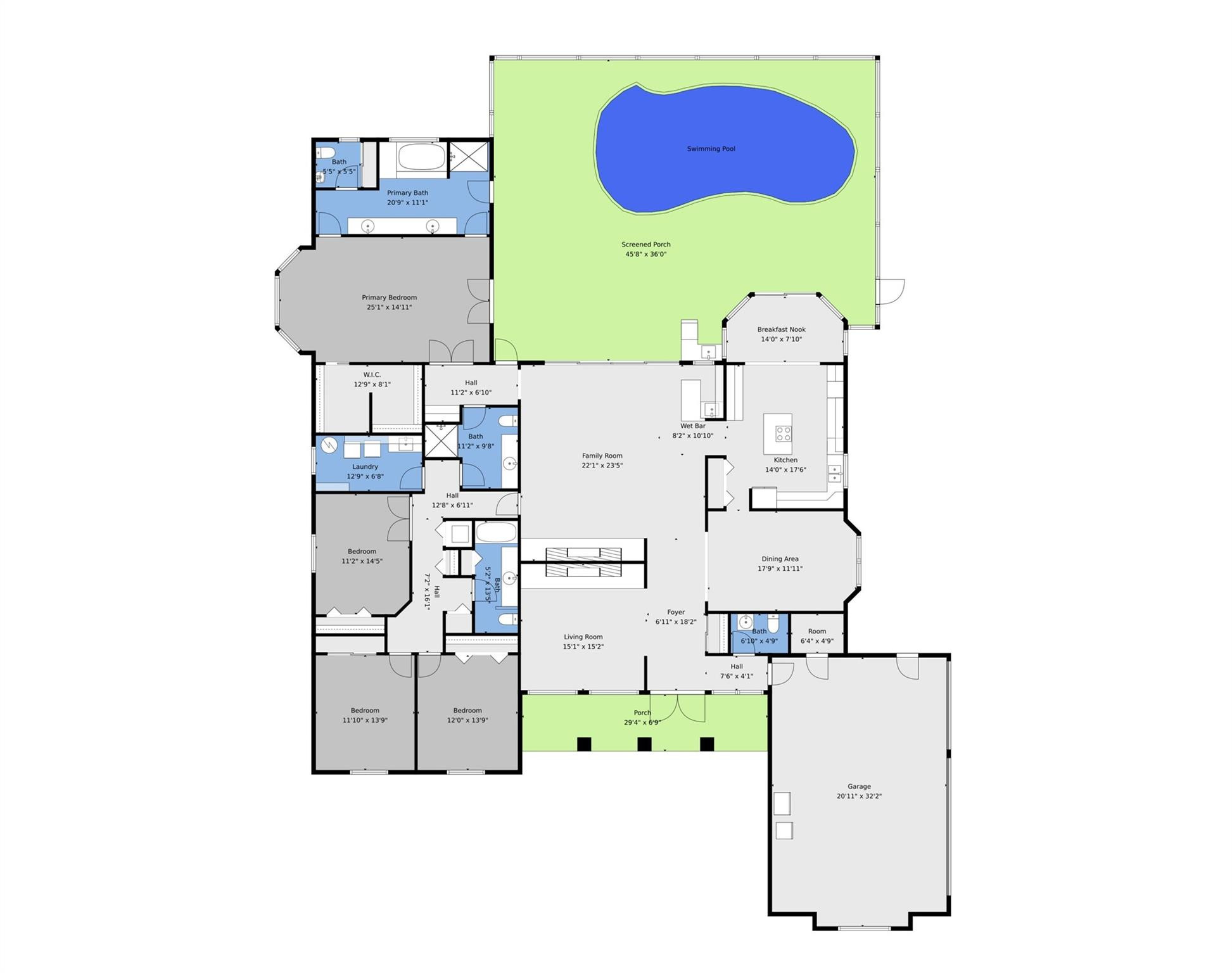 7720 West Upper Ridge Drive Parkland, FL 33067 - Photo 85 of 85 Floorplan