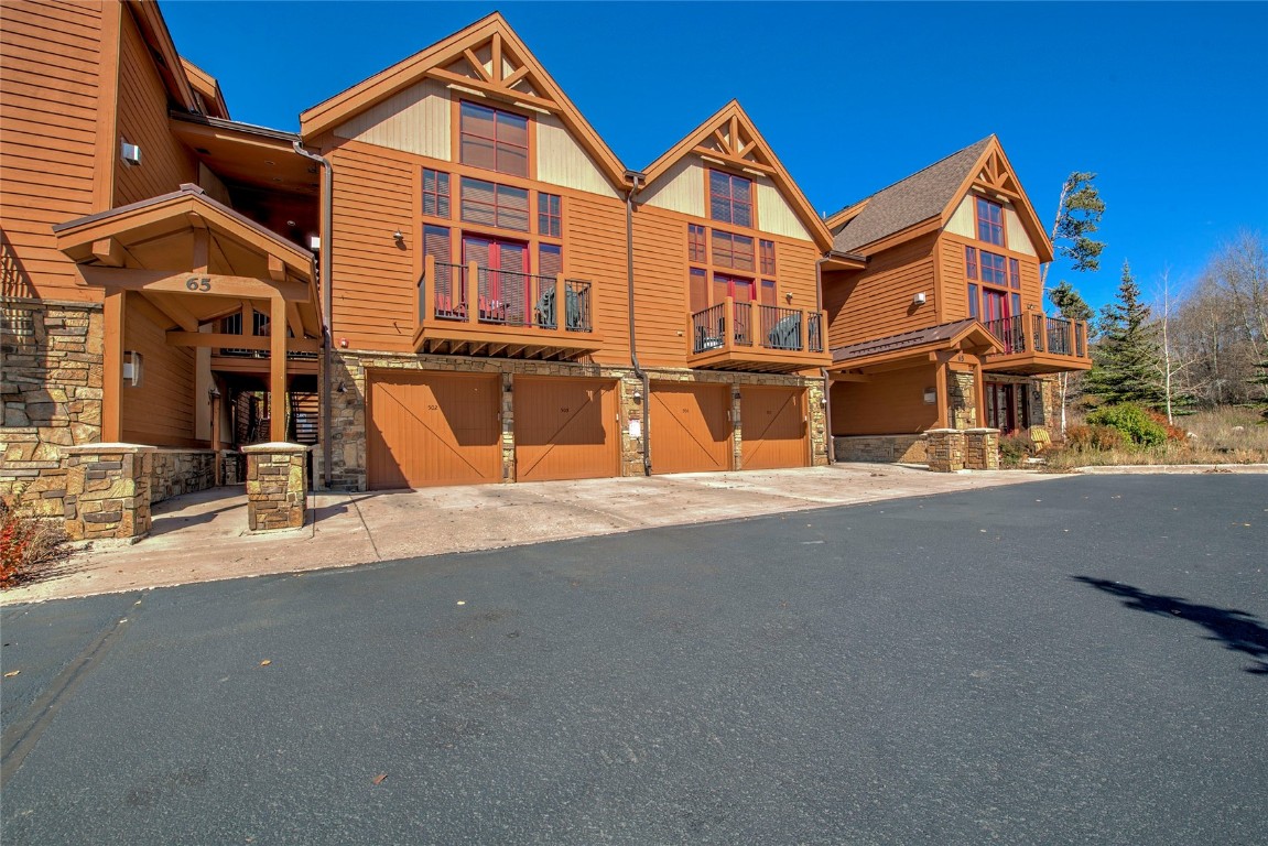 65 Antler Gulch Road, Unit 502 Keystone, CO 80435 - Photo 40 of 41 a view of a house with a street
