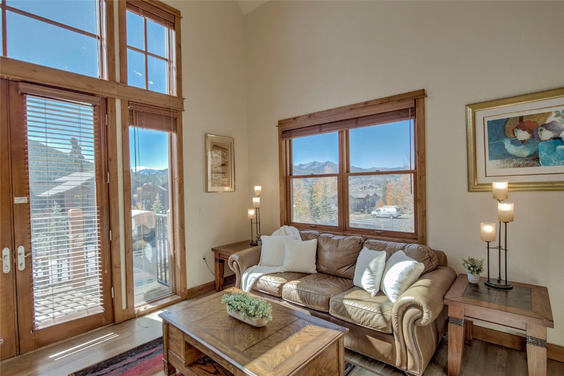 65 Antler Gulch Road, Unit 502 Keystone, CO 80435 - Photo 9 of 41 a living room with furniture and a window
