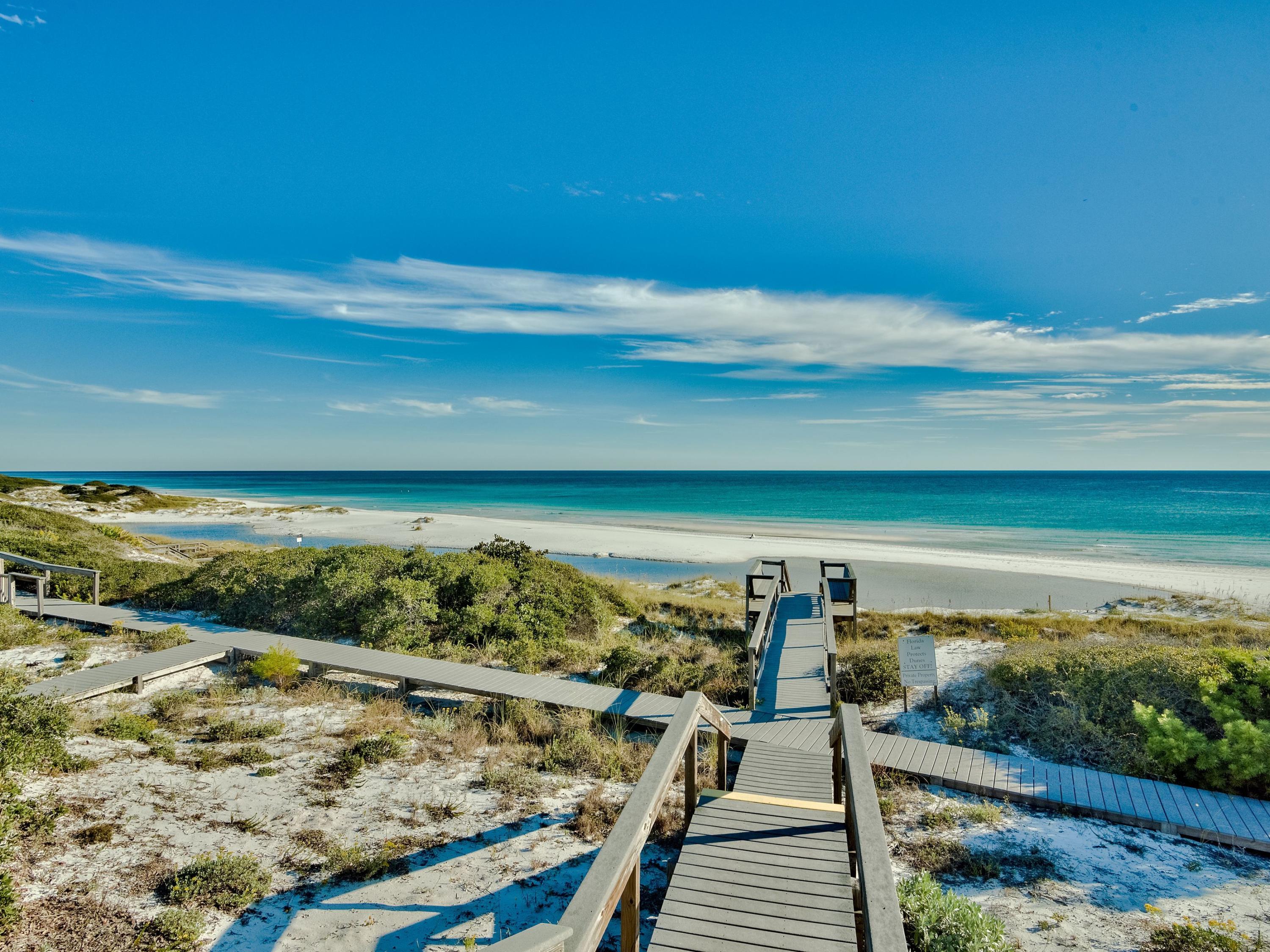 170 Old Beach Road Santa Rosa Beach, FL 32459 - Photo 27 of 35 a view of a balcony with an ocean view