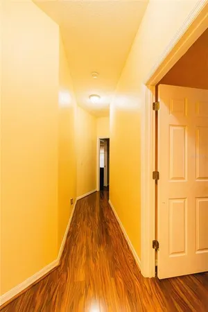 a view of wooden floor