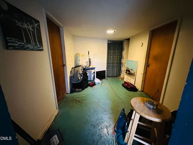 a view of car garage