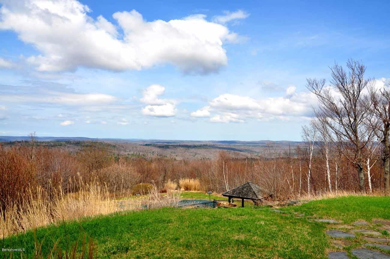 381 Leonhardt Road Becket, MA 01223 - Photo 41 of 47 a view of a lake with a yard