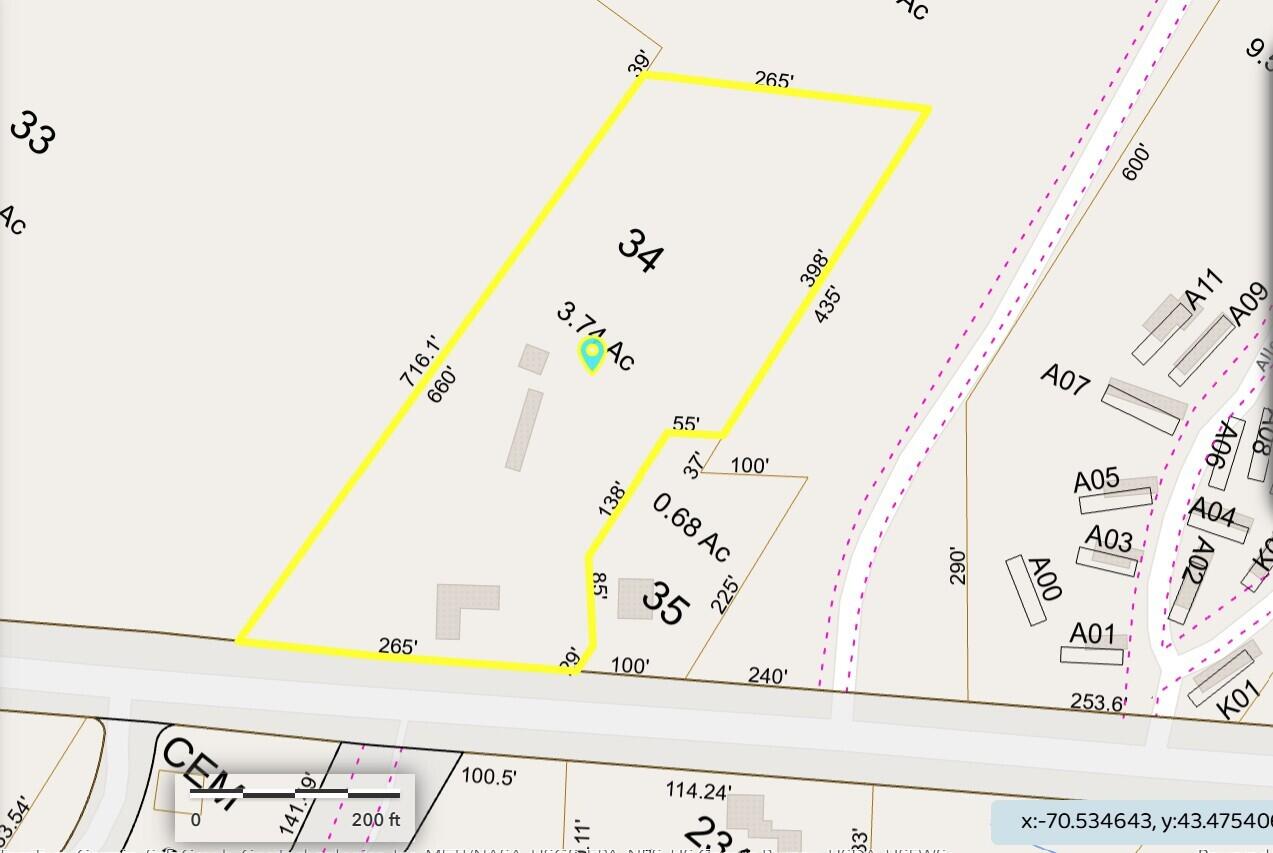 728 Alfred Road Arundel, ME 04046 - Photo 2 of 3 GIS Map Photo